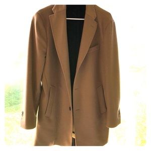 Massimo Dutti Camel wool/cashmere coat